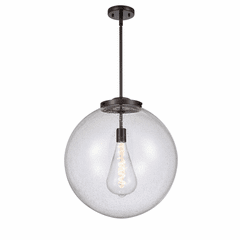 Innovations Beacon 1-LT 18" Pendant - Oil Rubbed Bronze - 221-1S-OB-G204-18-LED