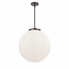 Innovations Beacon 1-LT 18" Pendant - Oil Rubbed Bronze - 221-3S-OB-G201-18-LED