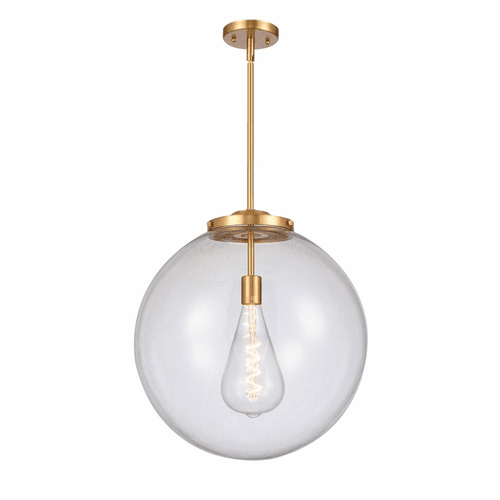 Innovations Beacon 1-LT 18" Pendant - Satin Gold - 221-1S-SG-G202-18-LED