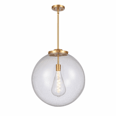 Innovations Beacon 1-LT 18" Pendant - Satin Gold - 221-1S-SG-G204-18-LED