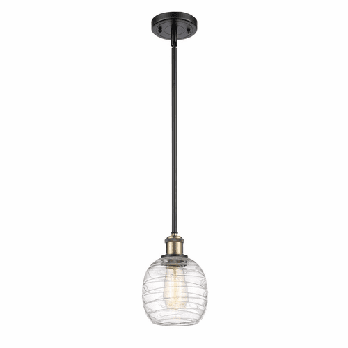 Innovations Belfast 1-LT Mini Pendant - Black Antique Brass - 516-1S-BAB-G1013