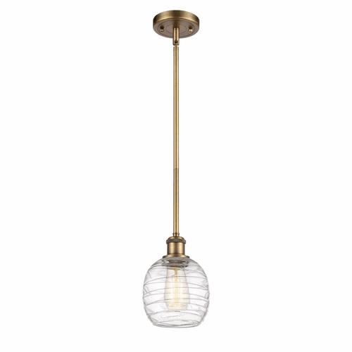 Innovations Belfast 1-LT Mini Pendant - Brushed Brass - 516-1S-BB-G1013