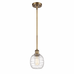Innovations Belfast 1-LT Mini Pendant - Brushed Brass - 516-1S-BB-G1013