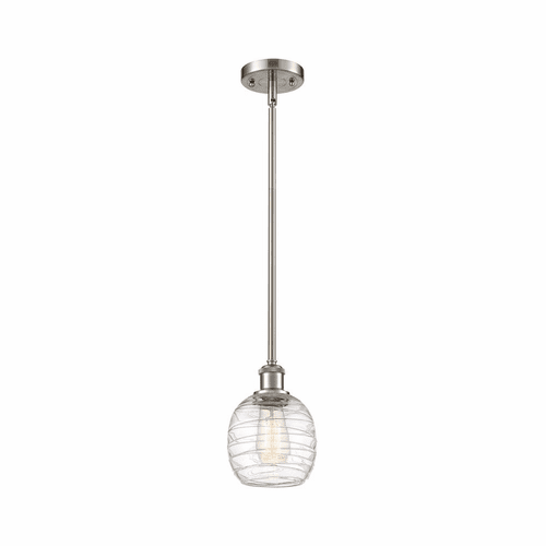 Innovations Belfast 1-LT Mini Pendant - Brushed Satin Nickel - 516-1S-SN-G1013