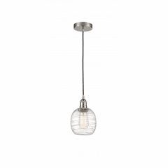 Innovations Belfast 1-LT Mini Pendant - Brushed Satin Nickel - 616-1P-SN-G1013
