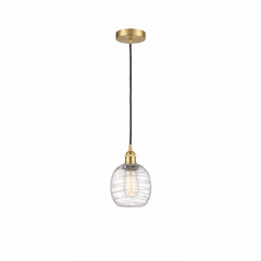 Innovations Belfast 1-LT Mini Pendant - Satin Gold - 616-1P-SG-G1013