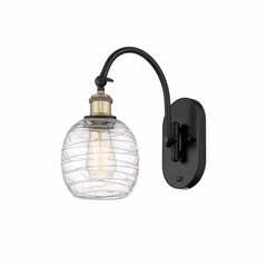 Innovations Belfast 1-LT Wall Sconce - Black Antique Brass - 518-1W-BAB-G1013
