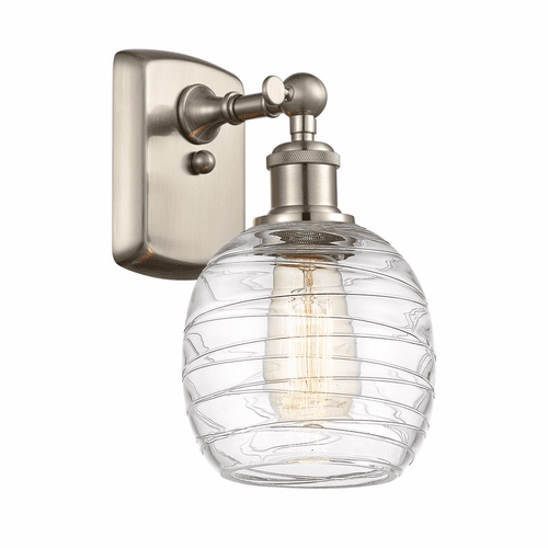 Innovations Belfast 1-LT Wall Sconce - Brushed Satin Nickel - 516-1W-SN-G1013
