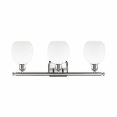 Innovations Belfast 3-LT Bath Vanity - Brushed Satin Nickel - 516-3W-SN-G101