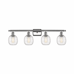 Innovations Belfast 4-LT Bath Vanity Light - Polished Chrome - 516-4W-PC-G1013