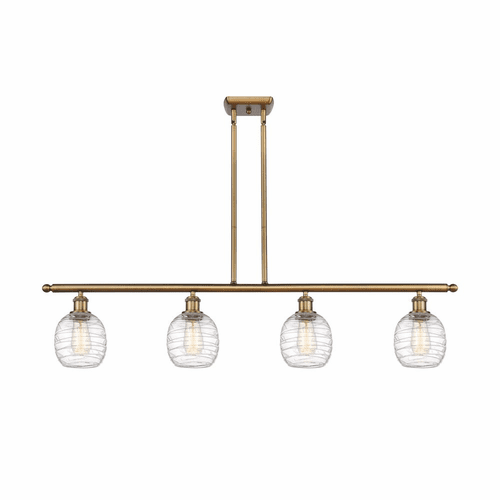 Innovations Belfast 4-LT Island Light - Brushed Brass - 516-4I-BB-G1013