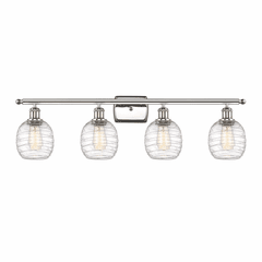 Innovations Belfast LED Bath Vanity Light - Polished Nickel - 516-4W-PN-G1013-LED