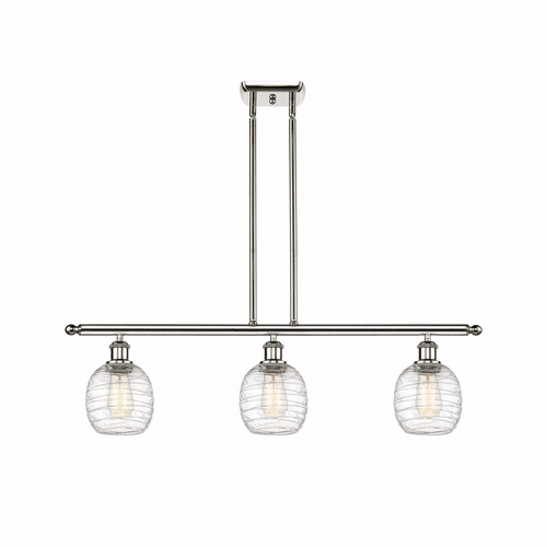 Innovations Belfast LED Island Light - Polished Nickel - 516-3I-PN-G1013-LED