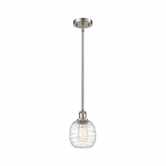Innovations Belfast LED Mini Pendant - Brushed Satin Nickel - 516-1S-SN-G1013-LED