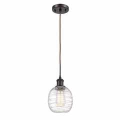 Innovations Belfast LED Mini Pendant - Oil Rubbed Bronze - 516-1P-OB-G1013-LED