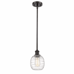 Innovations Belfast LED Mini Pendant - Oil Rubbed Bronze - 516-1S-OB-G1013-LED