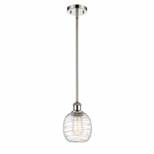 Innovations Belfast LED Mini Pendant - Polished Nickel - 516-1S-PN-G1013-LED