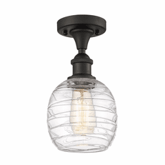 Innovations Belfast LED Semi-Flush Mount - Oil Rubbed Bronze - 516-1C-OB-G1013-LED