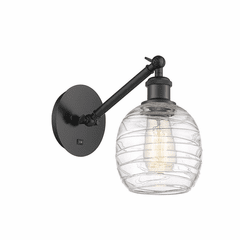 Innovations Belfast LED Wall Sconce - Matte Black - 317-1W-BK-G1013-LED