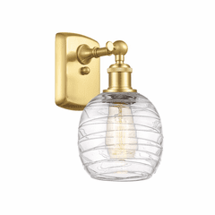 Innovations Belfast LED Wall Sconce - Satin Gold - 516-1W-SG-G1013-LED