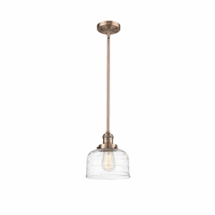 Innovations Bell 1-LT Large Mini Pendant - Antique Copper - 201S-AC-G713