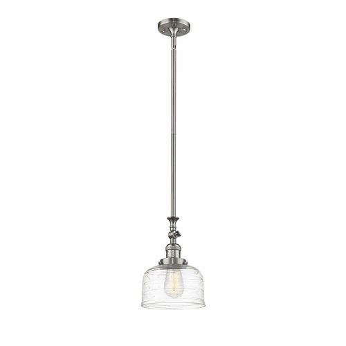 Innovations Bell 1-LT Large Mini Pendant - Brushed Satin Nickel - 206-SN-G713