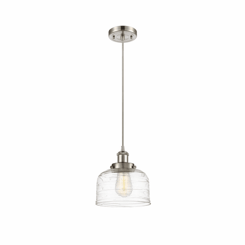 Innovations Bell 1-LT Large Mini Pendant - Brushed Satin Nickel - 916-1P-SN-G713