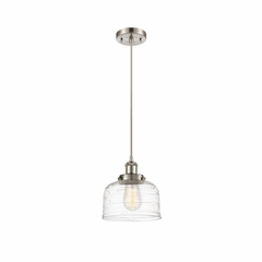 Innovations Bell 1-LT Large Mini Pendant - Brushed Satin Nickel - 916-1P-SN-G713