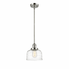Innovations Bell 1-LT Large Mini Pendant - Polished Nickel - 201S-PN-G713