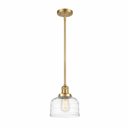 Innovations Bell 1-LT Large Mini Pendant - Satin Gold - 201S-SG-G713