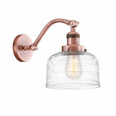 Innovations Bell 1-LT Large Wall Sconce - Antique Copper - 515-1W-AC-G713