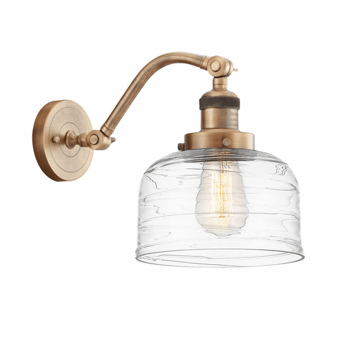 Innovations Bell 1-LT Large Wall Sconce - Brushed Brass - 515-1W-BB-G713