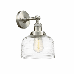 Innovations Bell 1-LT Large Wall Sconce - Brushed Satin Nickel - 203-SN-G713