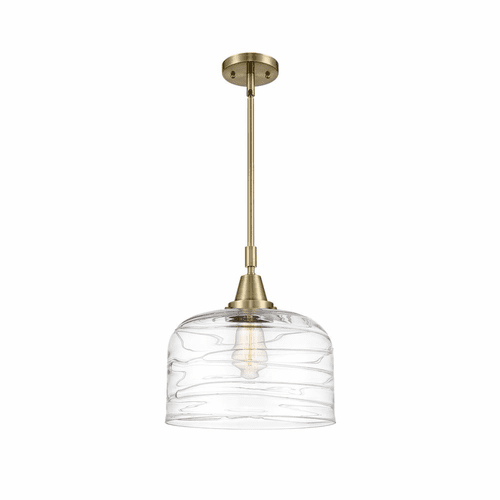 Innovations Bell 1-LT Mini Pendant - Antique Brass - 447-1S-AB-G713-L
