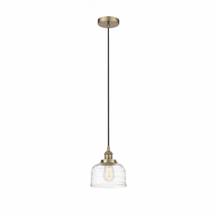 Innovations Bell 1-LT Mini Pendant - Antique Brass - 616-1PH-AB-G713