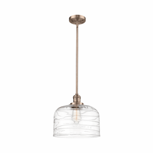 Innovations Bell 1-LT Mini Pendant - Antique Copper - 201S-AC-G713-L