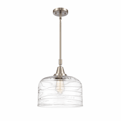 Innovations Bell 1-LT Mini Pendant - Brushed Satin Nickel - 447-1S-SN-G713-L