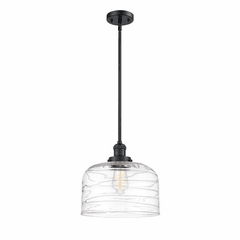 Innovations Bell 1-LT Mini Pendant - Matte Black - 201S-BK-G713-L