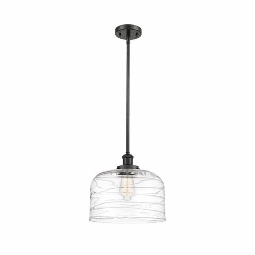 Innovations Bell 1-LT Mini Pendant - Matte Black - 916-1S-BK-G713-L