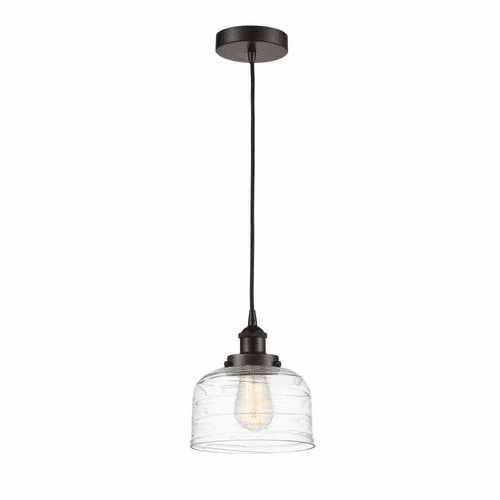 Innovations Bell 1-LT Mini Pendant - Oil Rubbed Bronze - 616-1PH-OB-G713