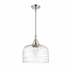 Innovations Bell 1-LT Mini Pendant - Polished Nickel - 447-1S-PN-G713-L