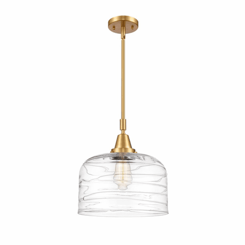 Innovations Bell 1-LT Mini Pendant - Satin Gold - 447-1S-SG-G713-L