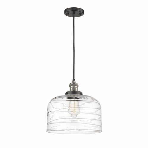 Innovations Bell 1-LT XL Mini Pendant - Black Antique Brass - 201C-BAB-G713-L