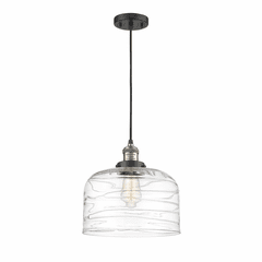 Innovations Bell 1-LT XL Mini Pendant - Black Antique Brass - 201C-BAB-G713-L Innovations Bell 1-LT XL Mini Pendant - Black Antique Brass - 201C-BAB-G713-L