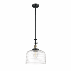Innovations Bell 1-LT XL Mini Pendant - Black Antique Brass - 206-BAB-G713-L