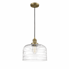 Innovations Bell 1-LT XL Mini Pendant - Brushed Brass - 201C-BB-G713-L