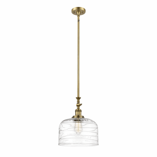 Innovations Bell 1-LT XL Mini Pendant - Brushed Brass - 206-BB-G713-L