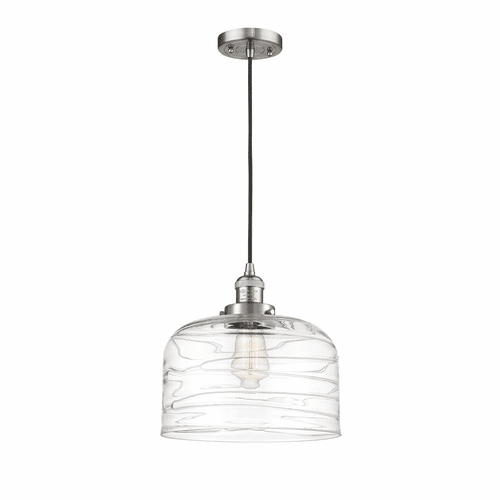 Innovations Bell 1-LT XL Mini Pendant - Brushed Satin Nickel - 201C-SN-G713-L