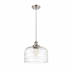 Innovations Bell 1-LT XL Mini Pendant - Brushed Satin Nickel - 916-1P-SN-G713-L Innovations Bell 1-LT XL Mini Pendant - Brushed Satin Nickel - 916-1P-SN-G713-L