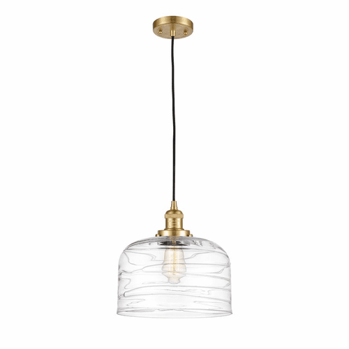 Innovations Bell 1-LT XL Mini Pendant - Satin Gold - 201C-SG-G713-L